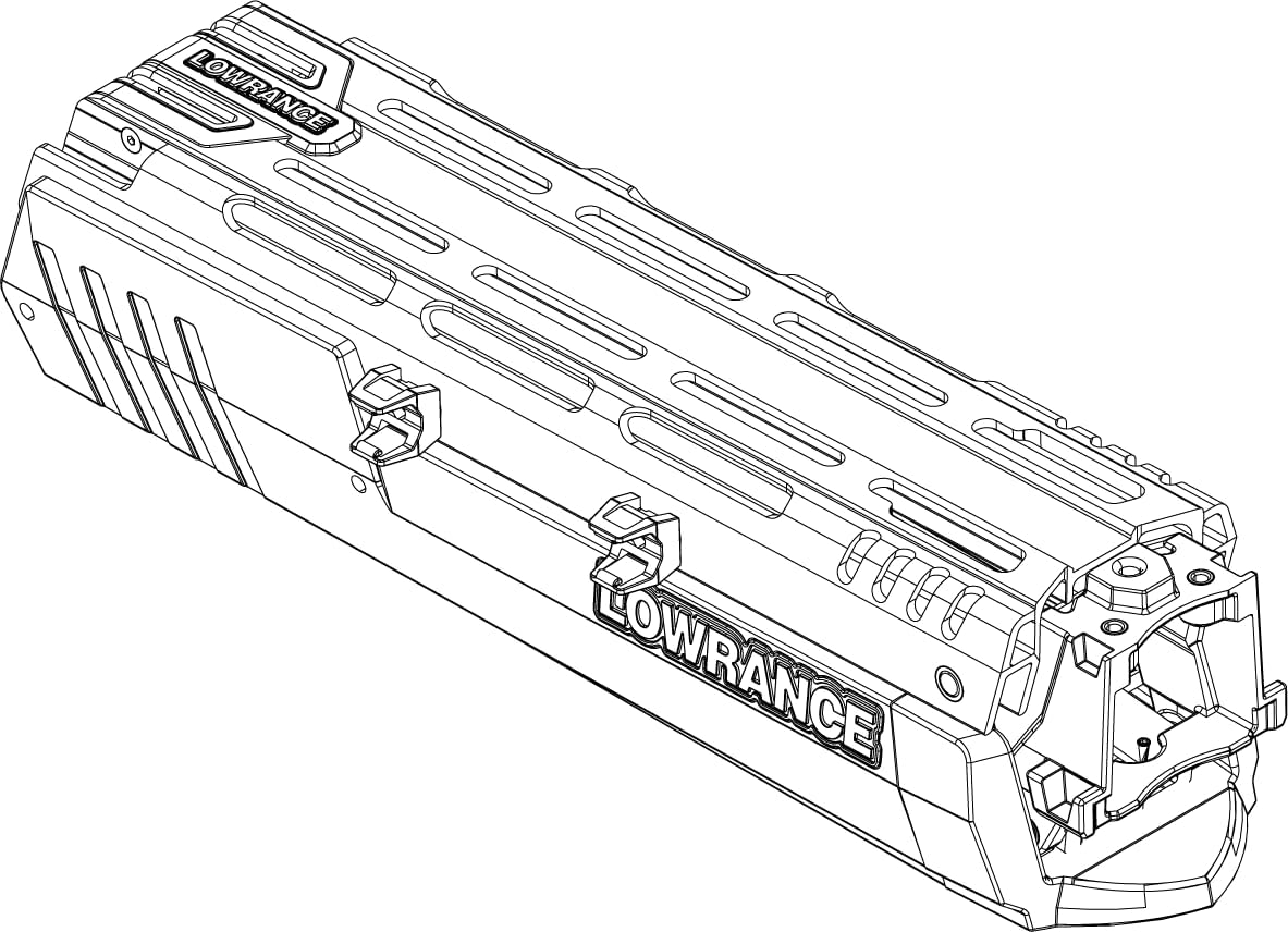 Lowrance 000-15631-001 Ghost 47" Trolling Motor Bow Mount Assembly Kit