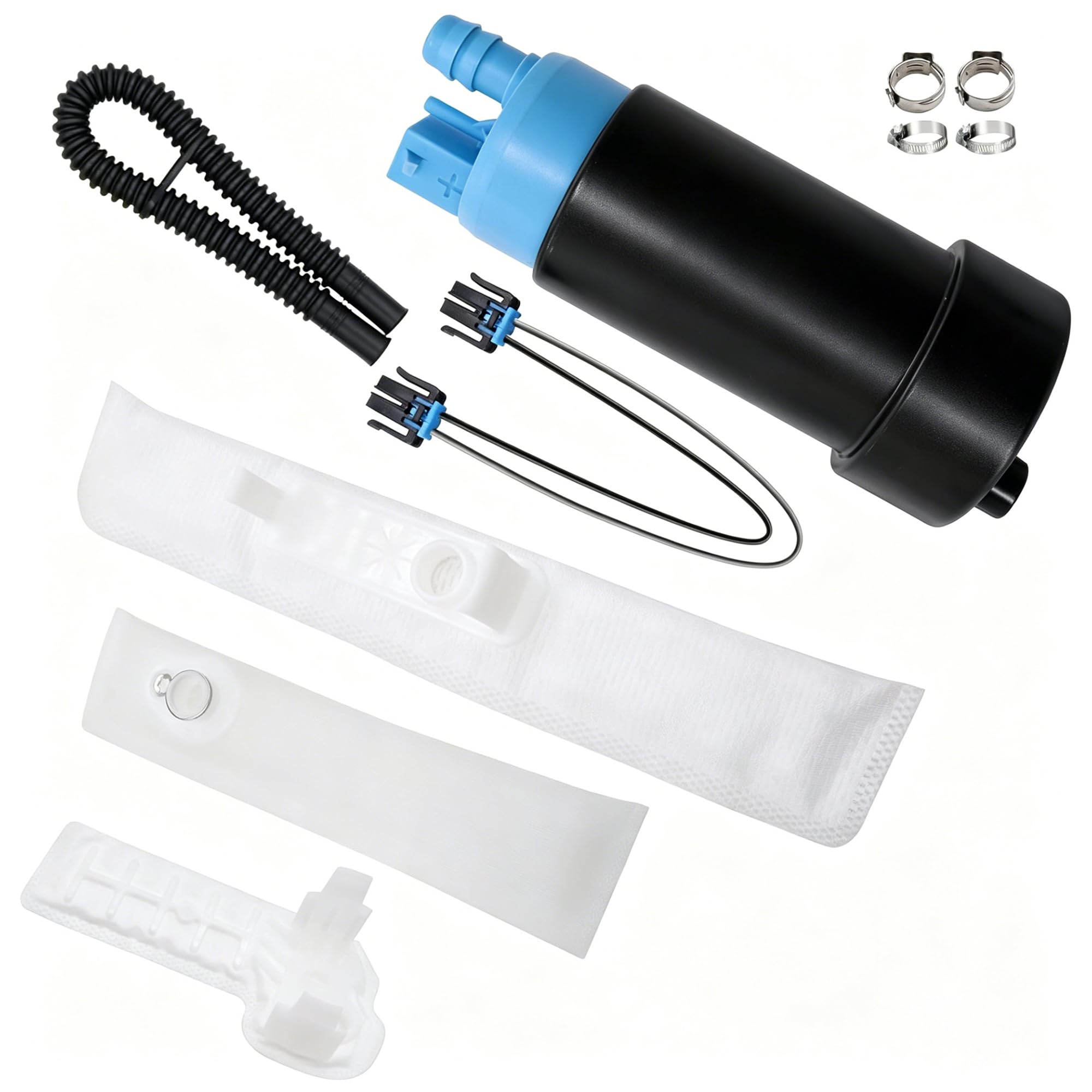 Amazon.com: 61016-04B Fuel Pump with Filter Compatible with Harley