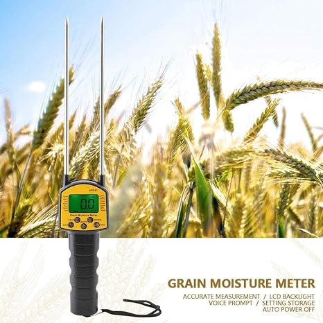 AR991 Digital LCD Grain Moisture Meter for Wheat Corn Rice Peanut Soybean