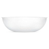 Vista 2 de Carlisle FoodService Products 721507 Ensaladera redonda de salpicaduras, 11 cuartos de galón, transparente