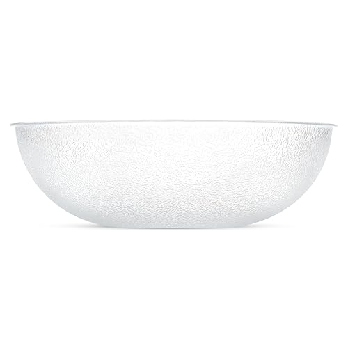 Miniatura 2 de Carlisle FoodService Products 721507 - Cuenco redondo para servir ensalada, 11 cuartos de galón, transparente