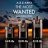 Azzaro The Most Wanted Eau de Parfum Intense - Colonia Masculina Amaderada y Seductora - Fragancia Fougère, Ambarina y Especiada para Noche de Cita - Larga Duración - Perfumes de Lujo para Hombre 6