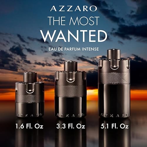 Vista 6 de Azzaro The Most Wanted Eau de Parfum Intense - Colonia para hombres amaderada y seductora - Fragancia Fougère, ambar y picante para noche de cita