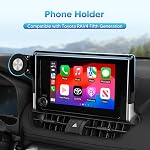 FIILINES Phone Mount for Toyota RAV4 2019-2025 (Only Fit 7/8-inch Screen), 360 Degree Rotation Cell-Phone Holder RAV4 Accessories, Navigation Phone Holder Compatible with 4-7 Inch Phones, Black