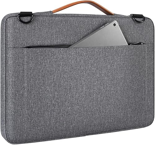 Vista 11 de DOMISO Funda para laptop de 17 a 17.3 pulgadas compatible con computadora Dell de 17.3 pulgadas, HP Pavilion 17/ProBook 470/MSI GS73VR Stealth Negro