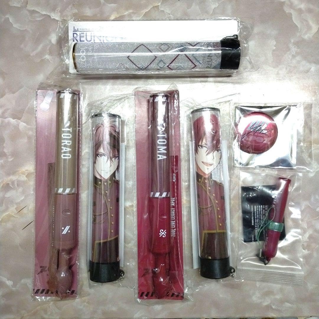 アイナナ　ペンラ ペンラチューブ　トウマ　虎於　セット アイナナ ペンラ ペンラチューブ トウマ 虎於 セット アイナナペンラ