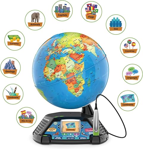 LeapFrog Magic globe perfect for American family learning and homework help