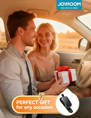 Miniatura 4 de JOYROOM Soporte para lentes de sol para clip de visera de automóvil, regalo de automóvil para hombres y mujeres funcionamiento real con una sola