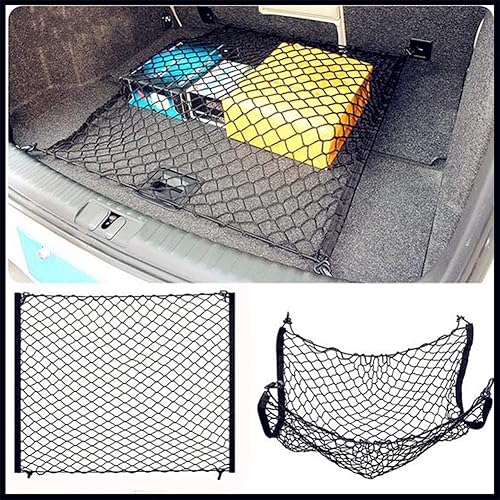 Miniatura 6 de Para Citroen DS DS4 DS4S DS5 DS6 DS7 DS5LS DS3 Coche Trunk Organizador Almacenamiento de Equipaje Cargo Malla Elástica Accesorios de Estilo