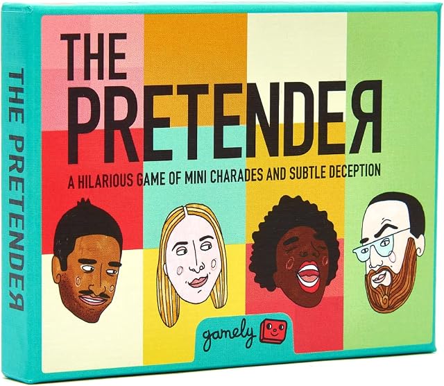 The Pretender: The Hilarious Pocketsize Game Of Mini Charades and Social Deduction