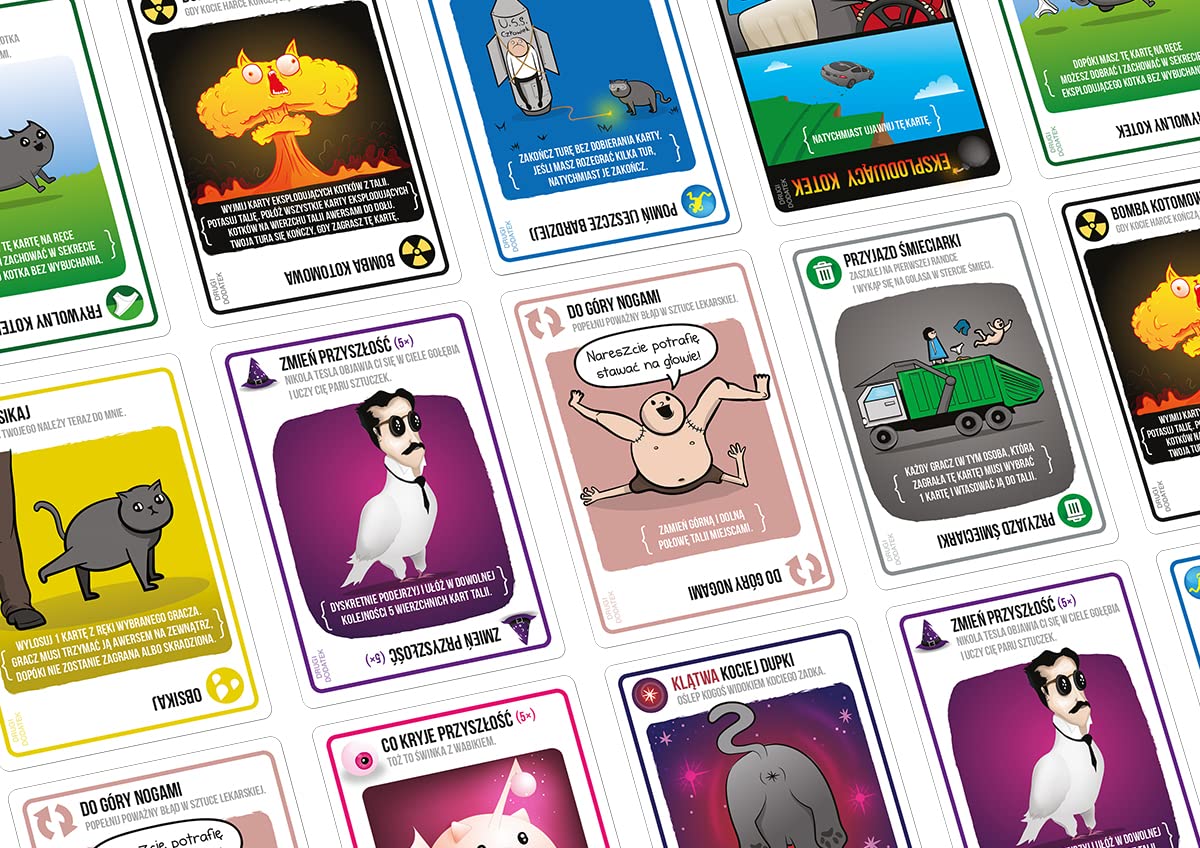 Asmodee, Gra planszowa, Eksplodujące Kotki: Frywolne Kotki, dodatek