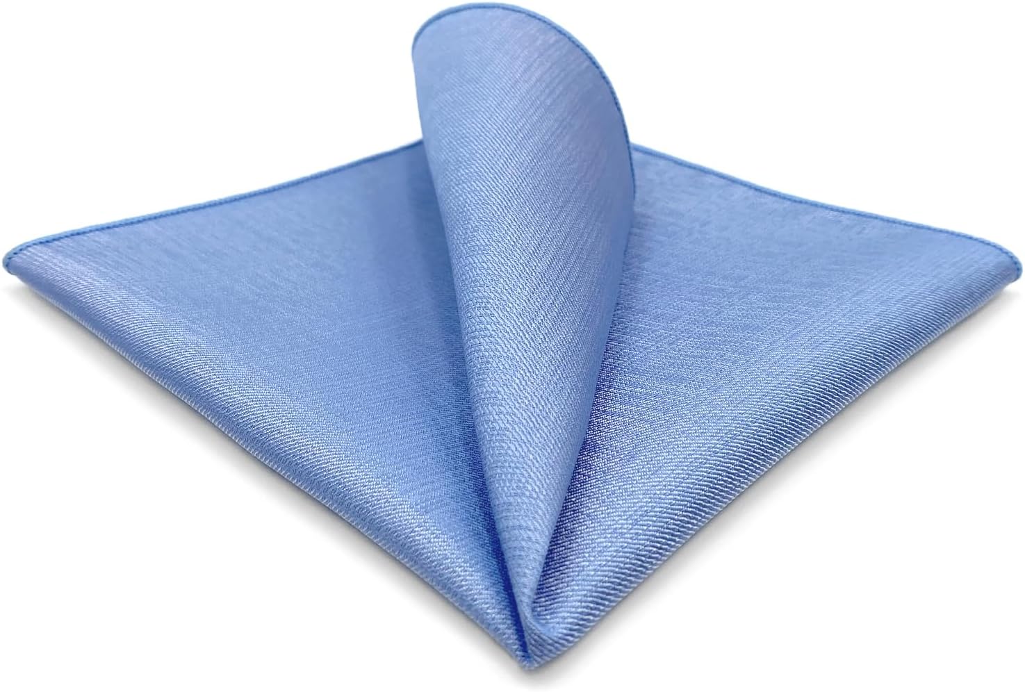 Pocket Squares for Men Solid Color Blue Green Yellow XL for Wedding