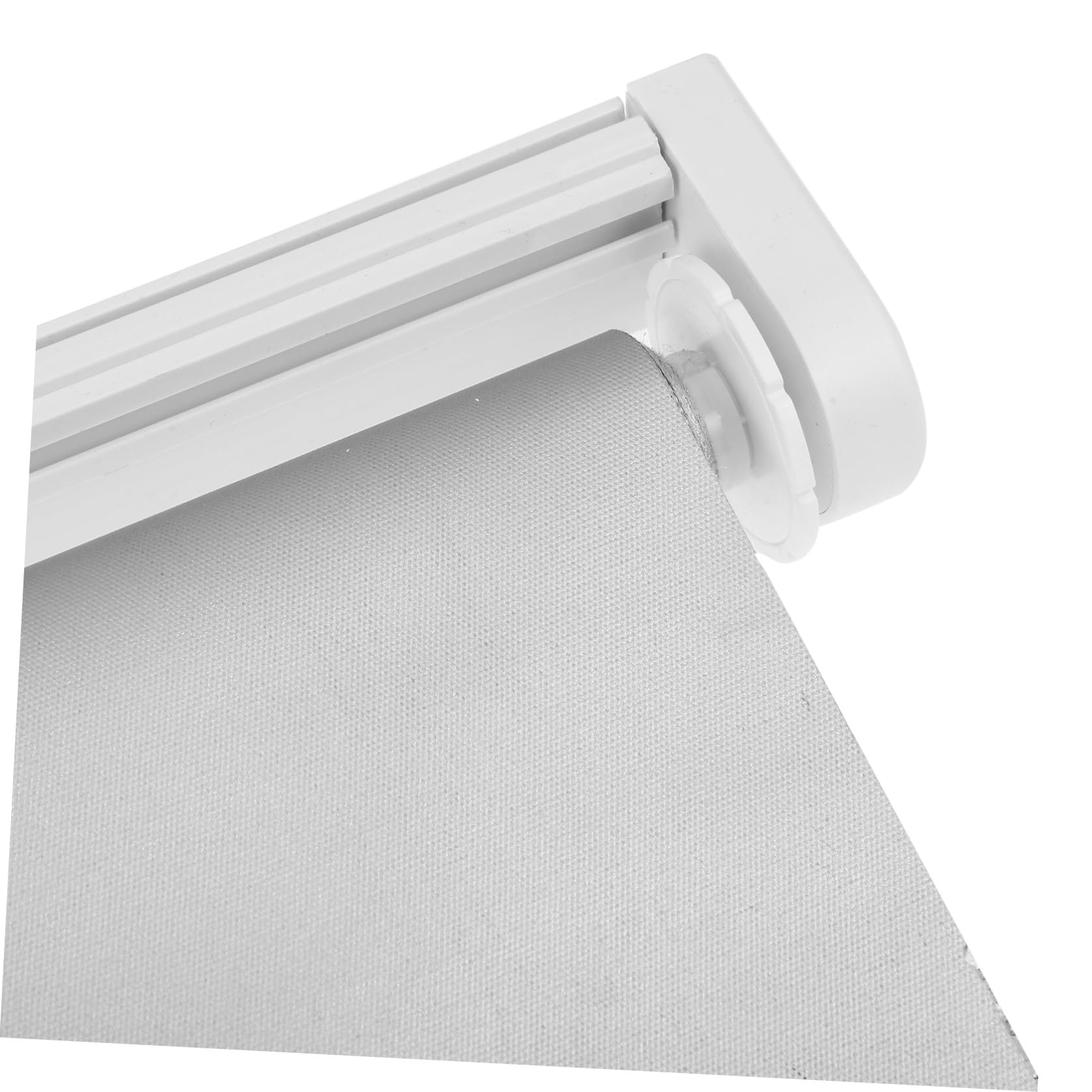 Tenda Rullo Oscurante senza Cavo, Tenda Oscurante Rullo, in Poliestere e Metallo, Bianco, Protezione Uv, per Finestra e Porta, Casa e Home Office, e Animali Domestici