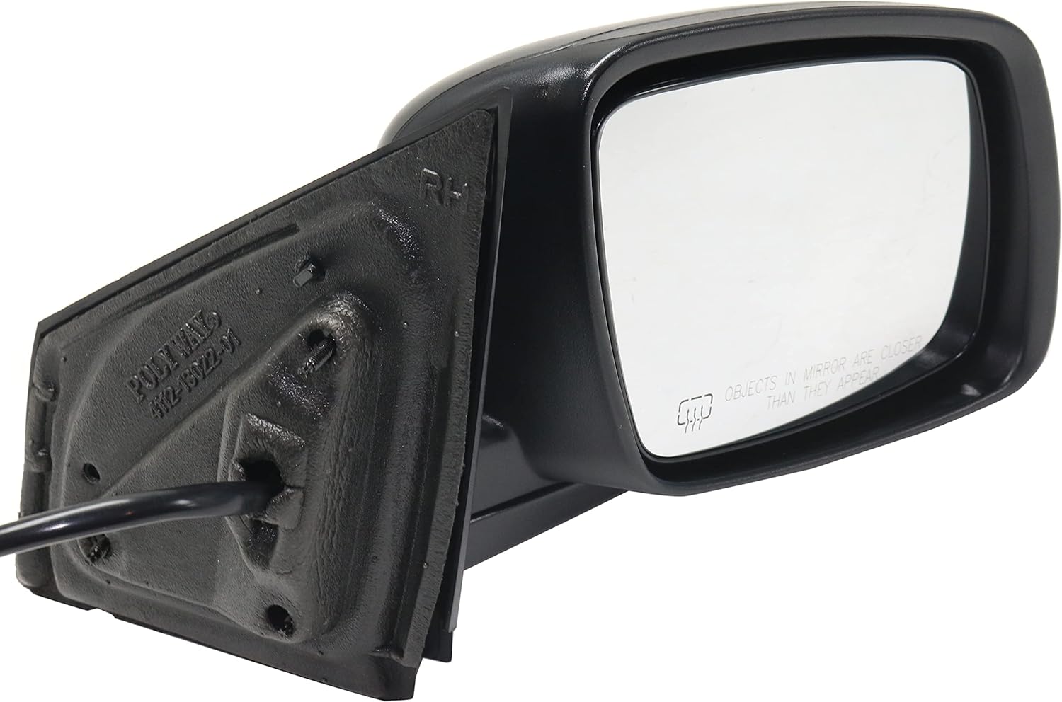 Garage-Pro Passenger Side Power Heated Mirror For Dodge Journey 2016-2020, Textured, Passenger Side Mirror Replacement
