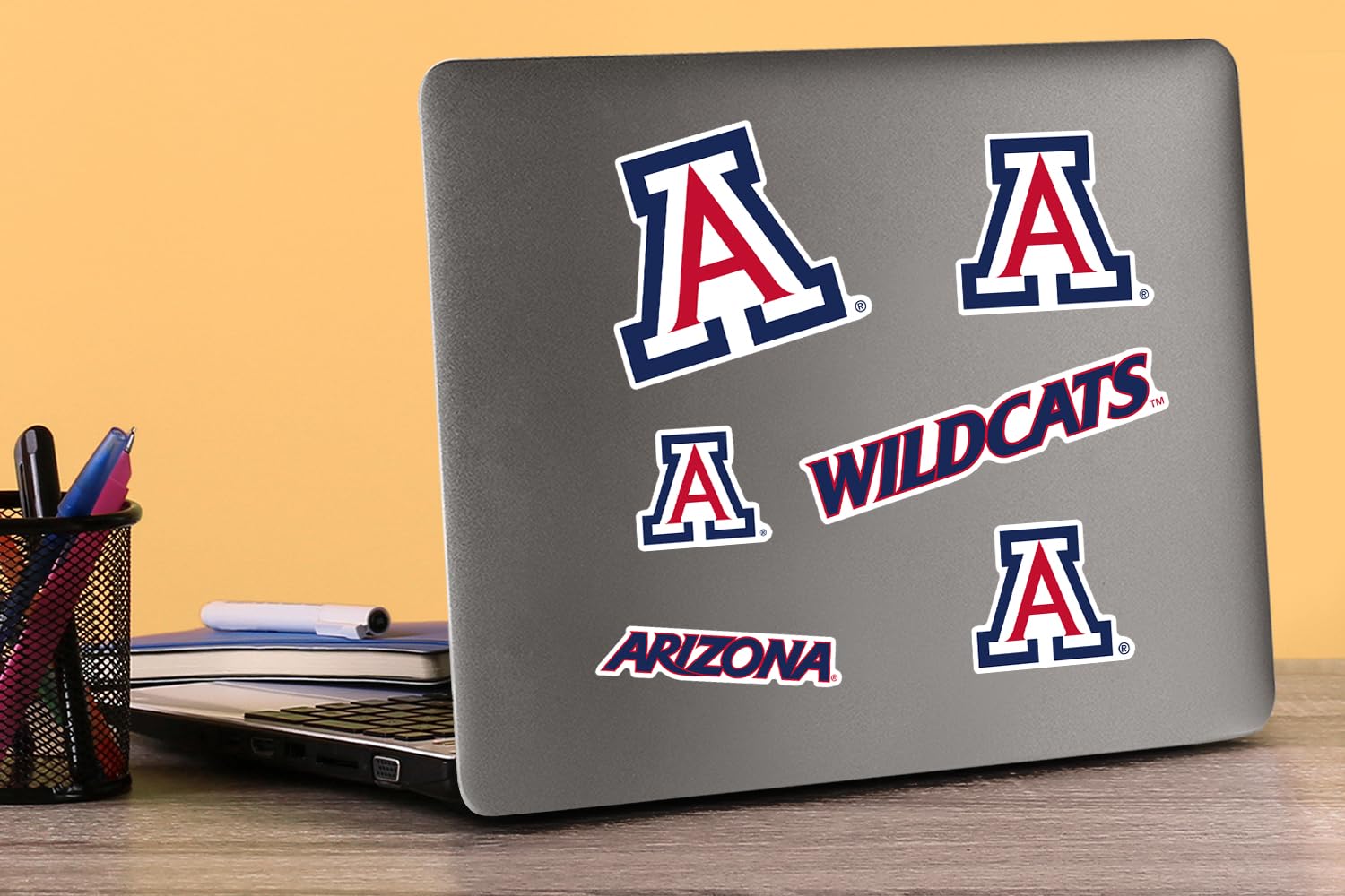 University Of Arizona Sticker Vinyl Decal - Laptop, Car, Water Bottle Decal (Type 3-4) - View #10
