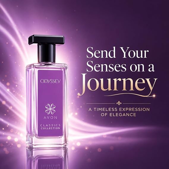 AVON Classics Odyssey Cologne for Women Soft Floral Perfumes with Tuberose, Ylang-Ylang & Oakmoss Long-Lasting Fragrance from the Classics Collection, 1.7 fl oz
