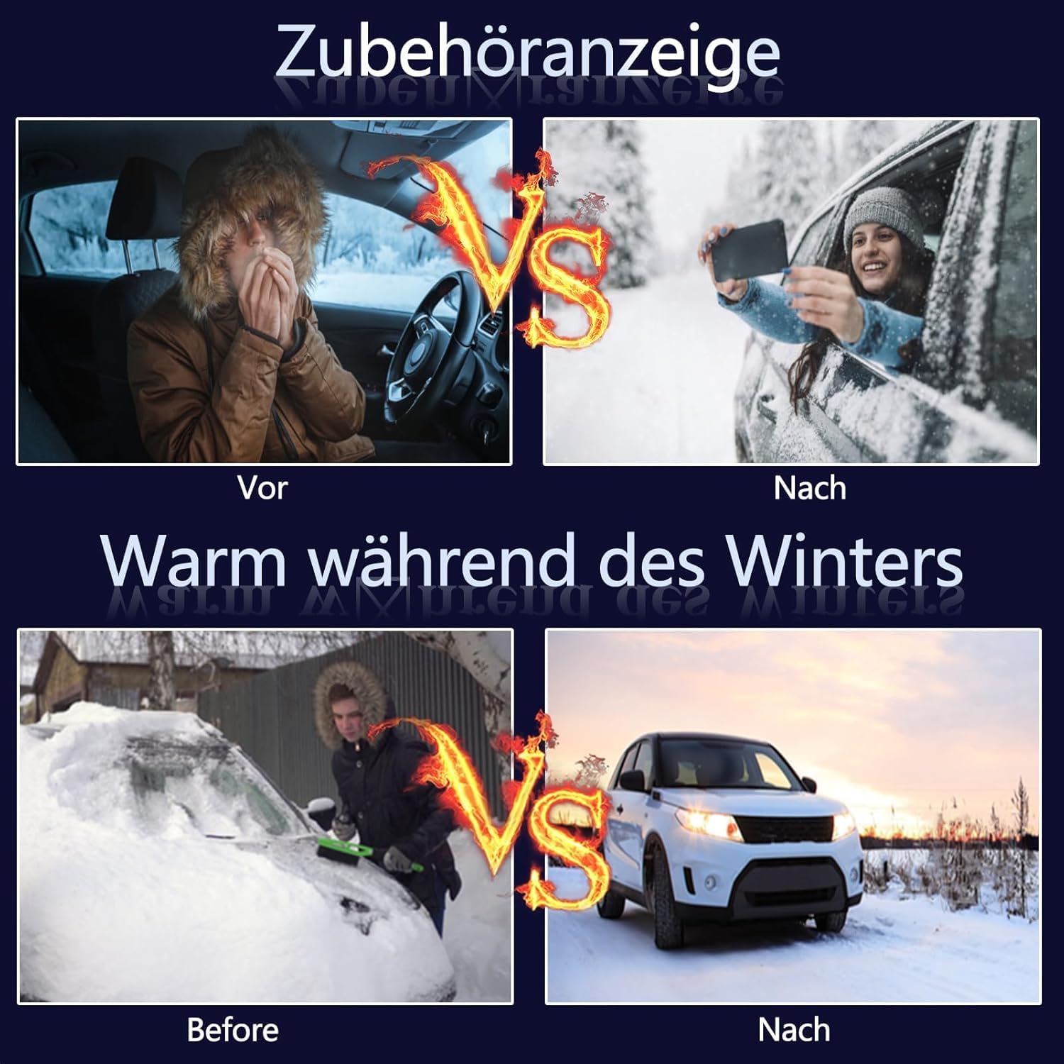 Diesel Standheizung 12V 8KW, Luft Diesel Heizung mit LCD Anzeige & Fernbedienung, Leiser Diesel Lufterhitzer mit Schalldämpfer, für Wohnmobil Auto Boot LKW