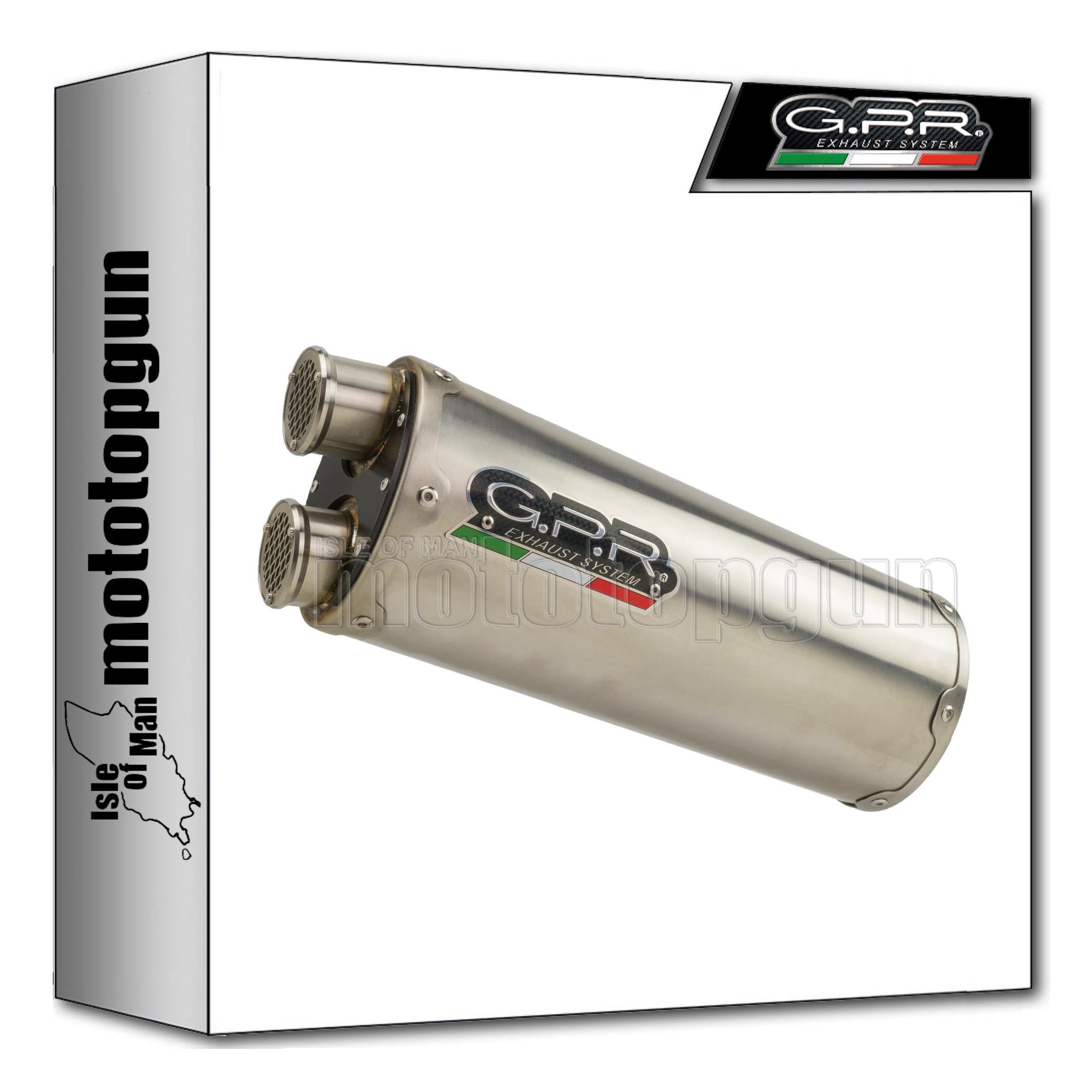 gpr vo.8.dual.io auspuff homologierte dual edelstahl kompatible mit voge 625dsx 2024 2025 mototopgun
