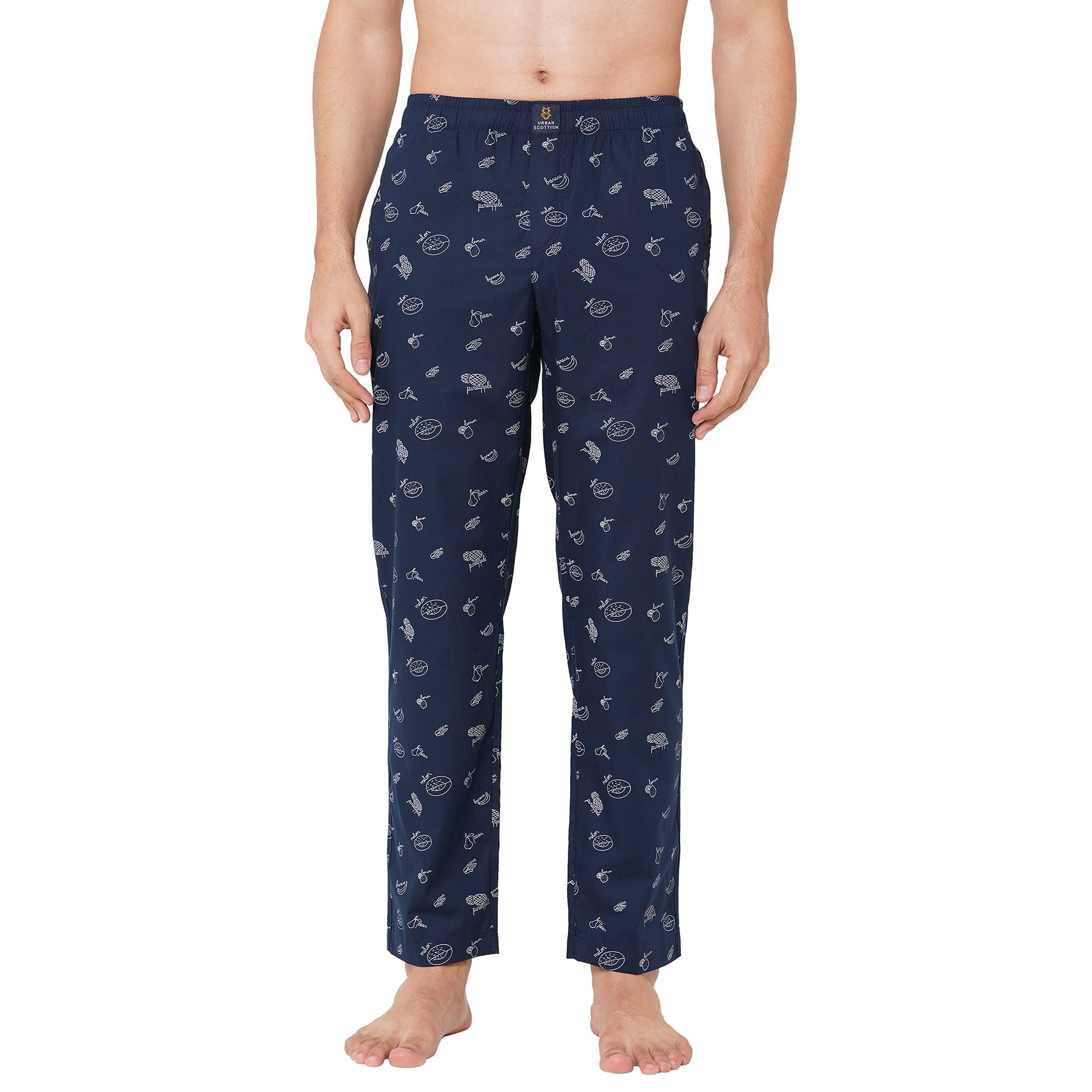 urban scottish 100% Comfortable Men's Lounge Pants, Leisure-Wear Elastic Waist-Band & Regular Fit, Machine Washable Home Clothing, Expert Craftsmanship Featuring Plush To The Touch Feel (USPJ2142-XXL)-picture-25