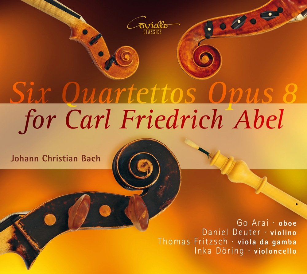 Johann Christian Bach: 6 Quartettos Op. 8 for Carl Friedrich Abel
