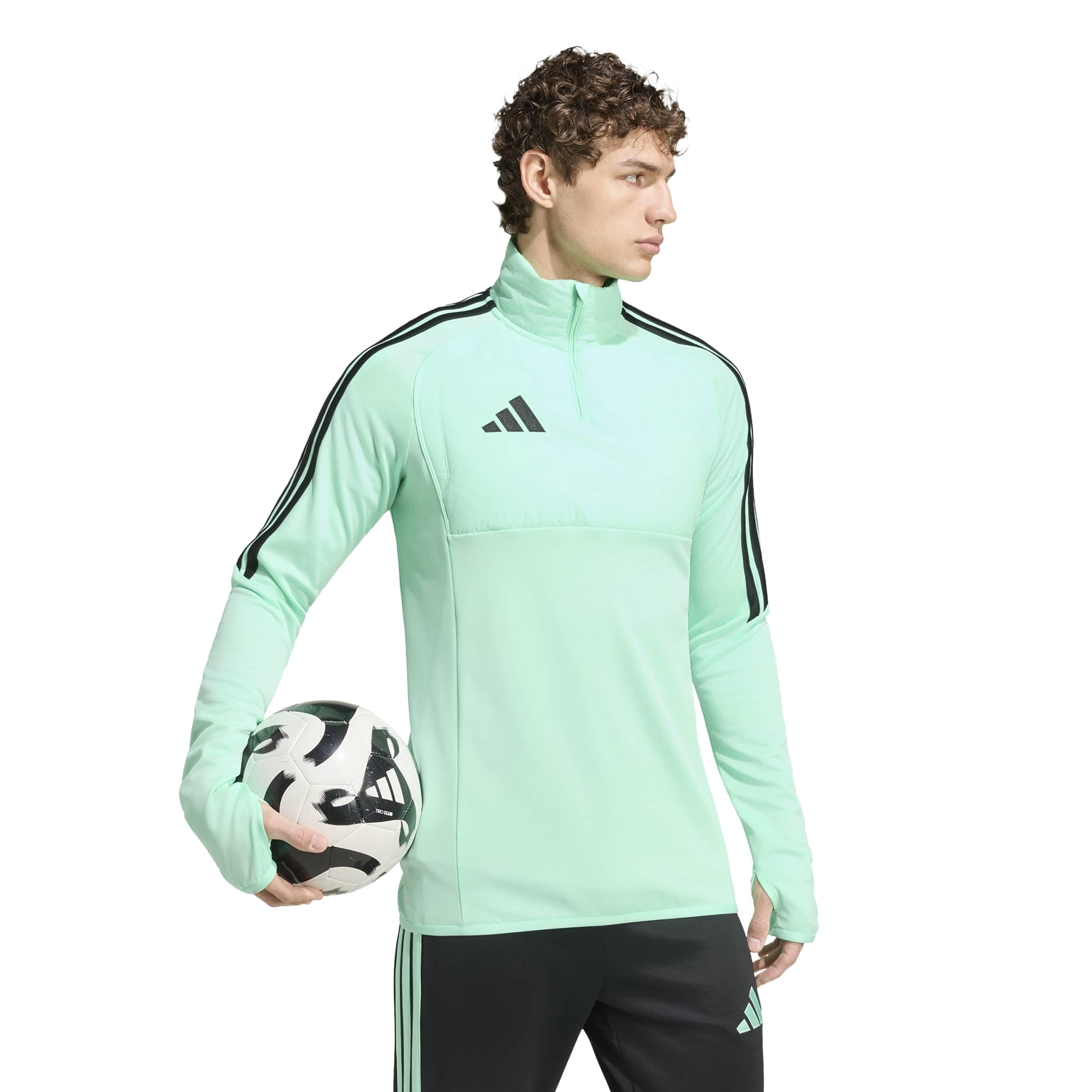 adidas Mezczyzni Tiro 26 League Winterized Training Top Sweatshirt, pulse mint/black, XS