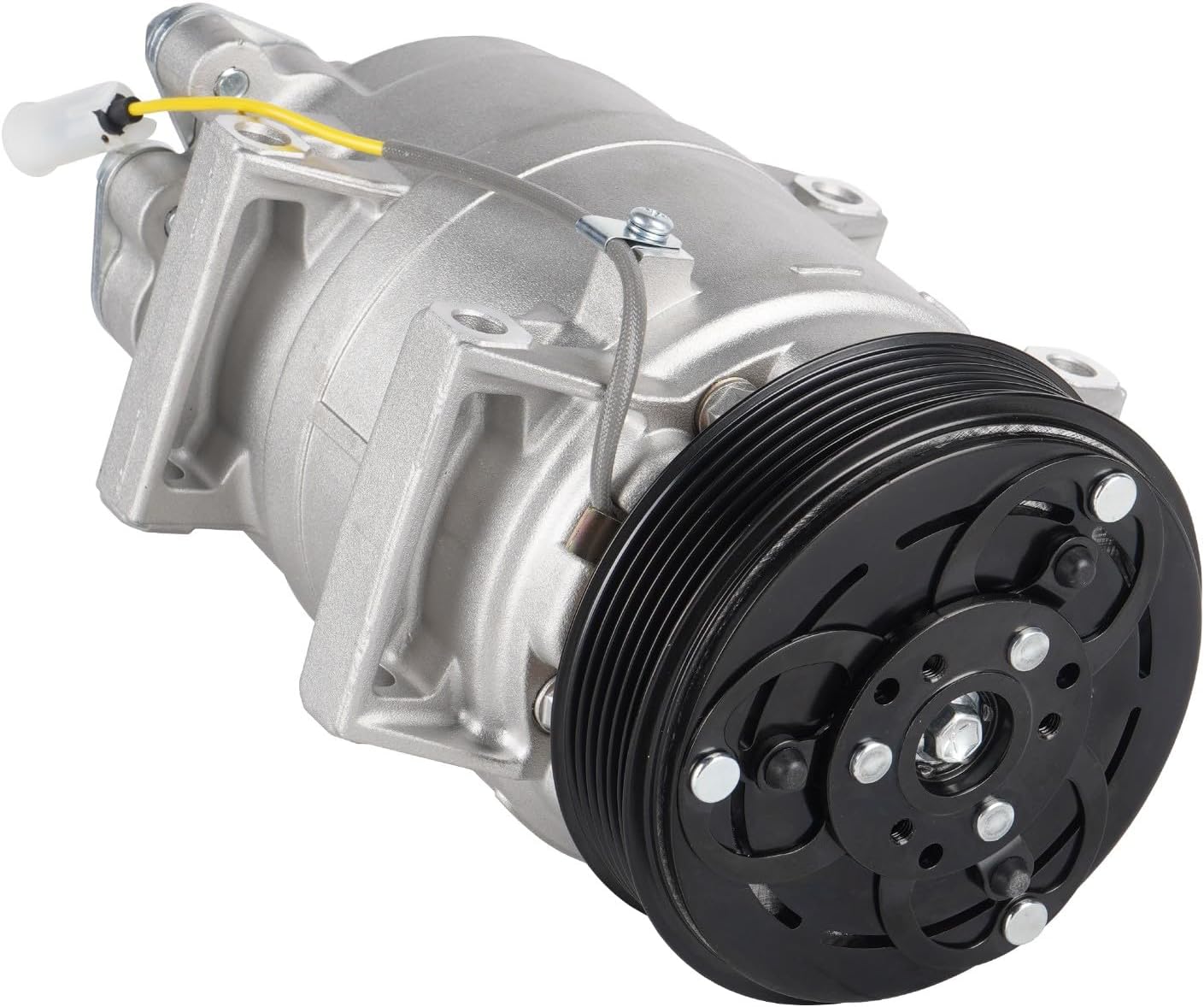 Air Conditioner AC Compressor with Clutch for Volvo S60 2001-2009 2.0L 2.3L 2.4L, for V70 2001-2007 2.3 2.4, for S80 2002-2006 2.8L 2.9L, for XC70 XC90 2003 2004 2005 2006 2.5 2.9 2.5L 2.9L