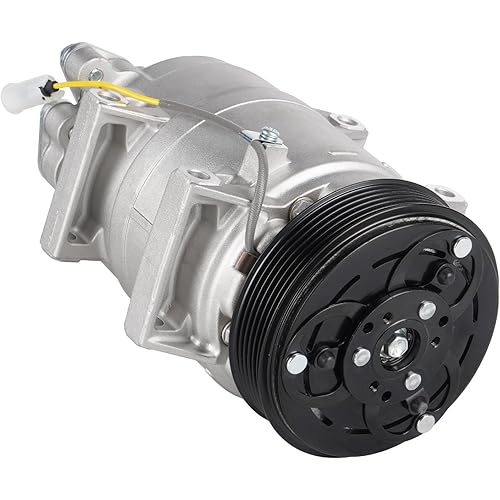 Air Conditioner AC Compressor with Clutch for Volvo S60 2001-2009 2.0L 2.3L 2.4L, for V70 2001-2007 2.3 2.4, for S80 2002-2006 2.8L 2.9L, for XC70 XC90 2003 2004 2005 2006 2.5 2.9 2.5L 2.9L