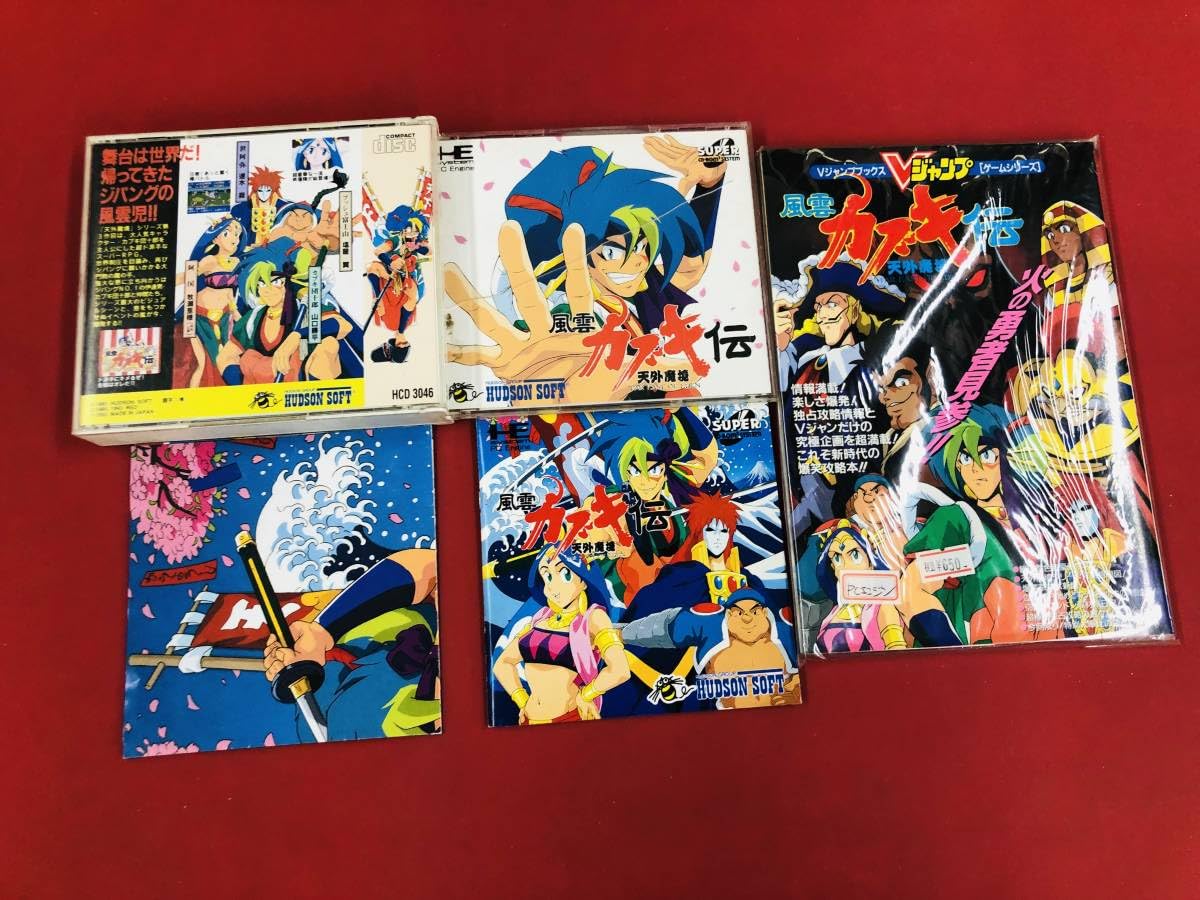 (未使用･未開封品)天外魔境風雲カブキ伝 天外魔境 風雲カブキ伝(スーパーCD-ROM2専用)｜PCエンジン (PCE
