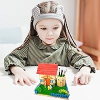 Vista 6 de Varillas de Clavija de Madera Tacos de Madera para Manualidades, 50 PCS 1/4 x 15 pulgadas Palos de Madera para Manualidades, Tacos Redondos