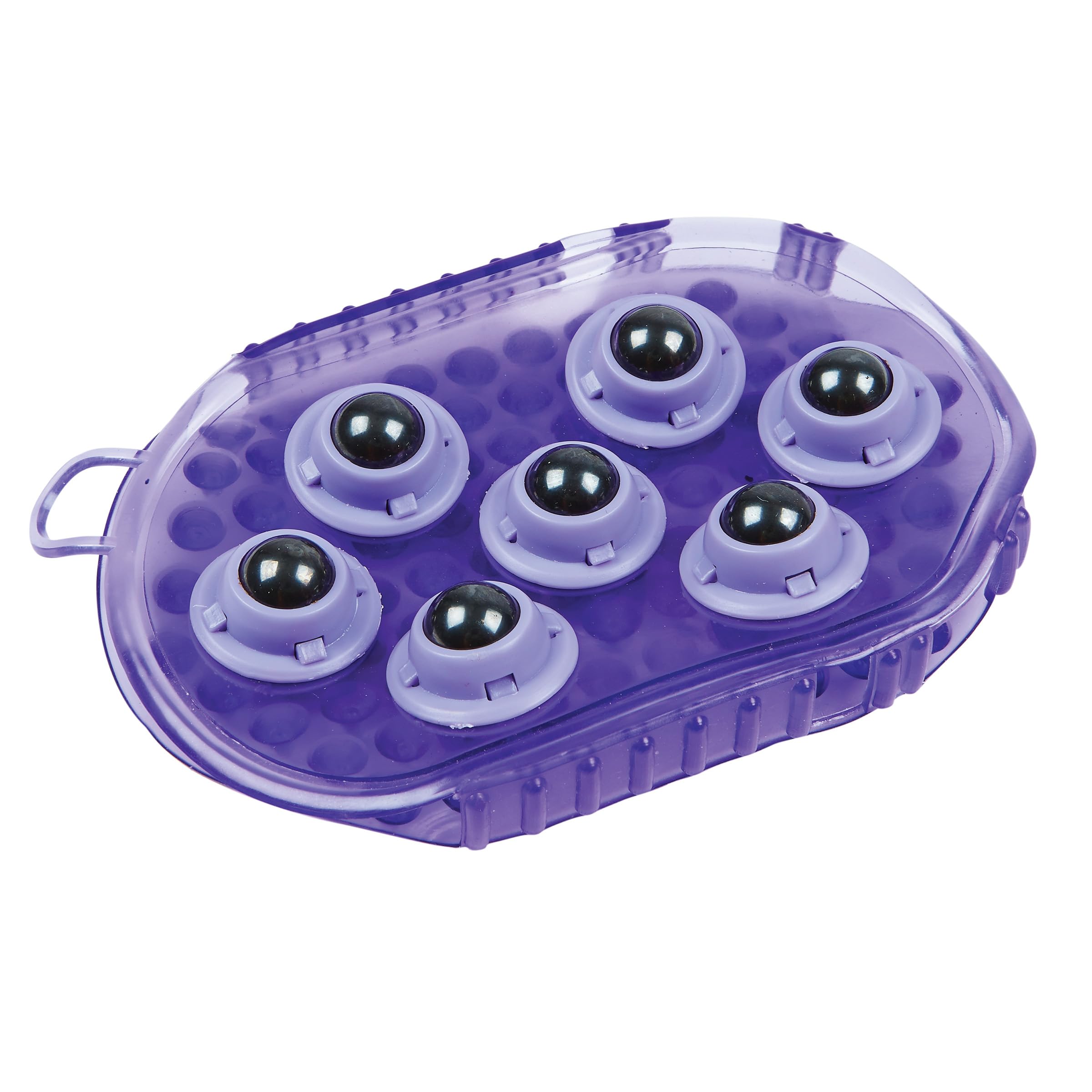 ROMA Rubber Massage Mitt, Purple