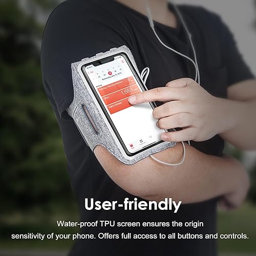 Miniatura 2 de Brazalete para teléfono celular con bolsa para Airpods para iPhone 14 13 Pro 14 Plus 12 11 XR XS, Galaxy S20S10, funda impermeable para teléfono