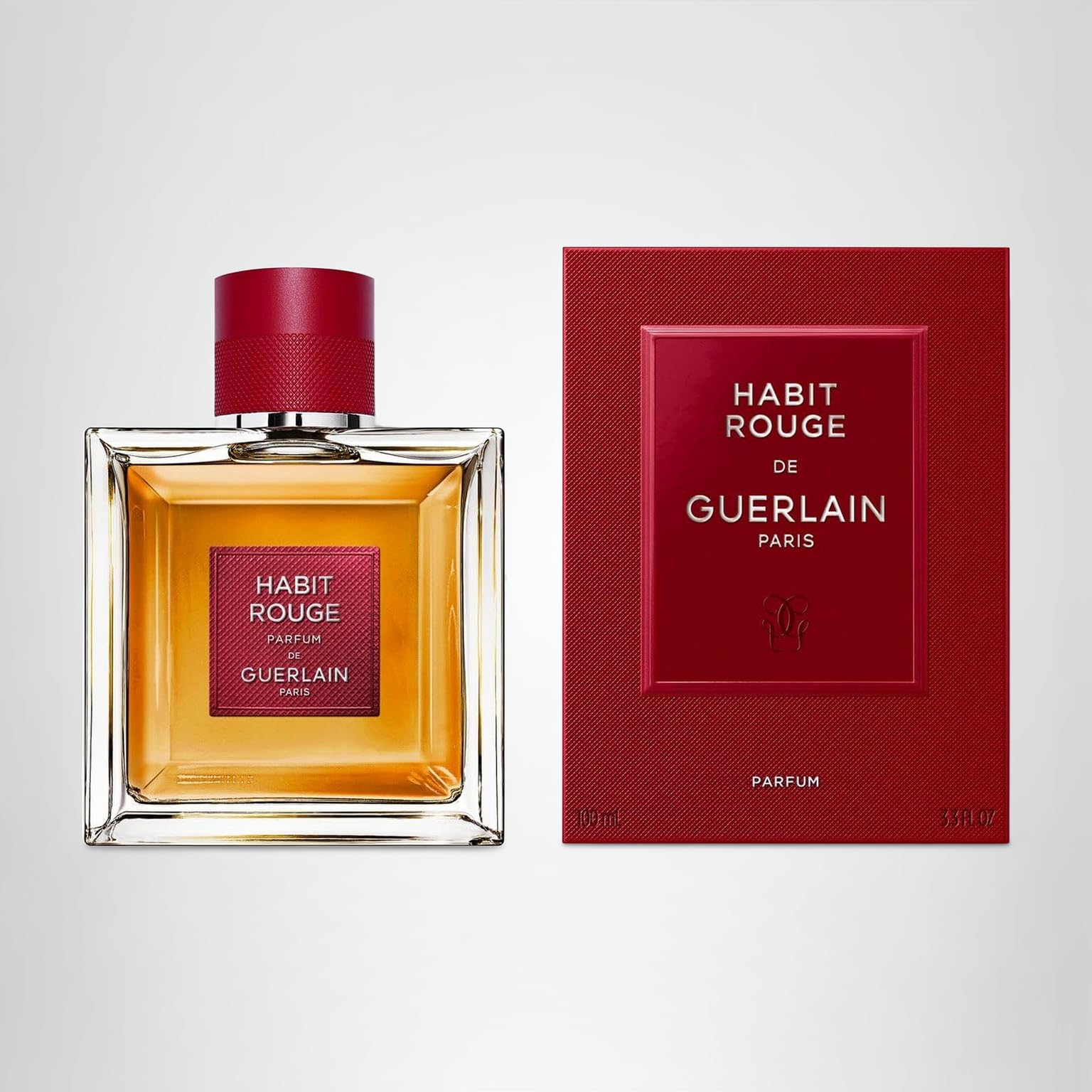 Guerlain Habit Rouge パルファム 100ml Amazon.com : Habit Rouge by Guerlain for Men - 3.3 oz Parfum Spray