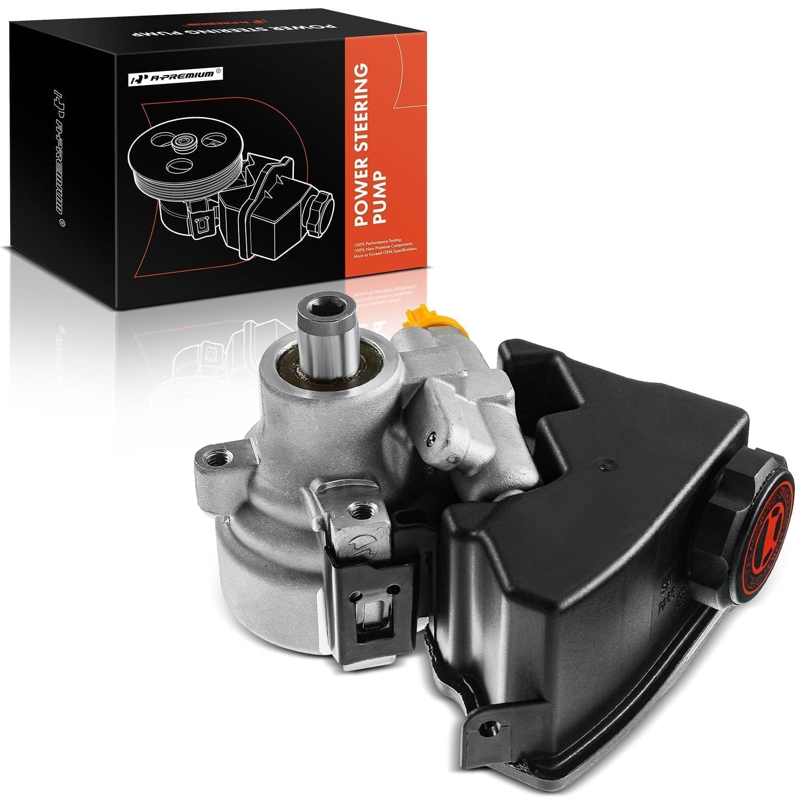 A-Premium Power Steering Pump With Reservoir - Fits Buick Roadmaster, Cadillac Brougham/Fleetwood