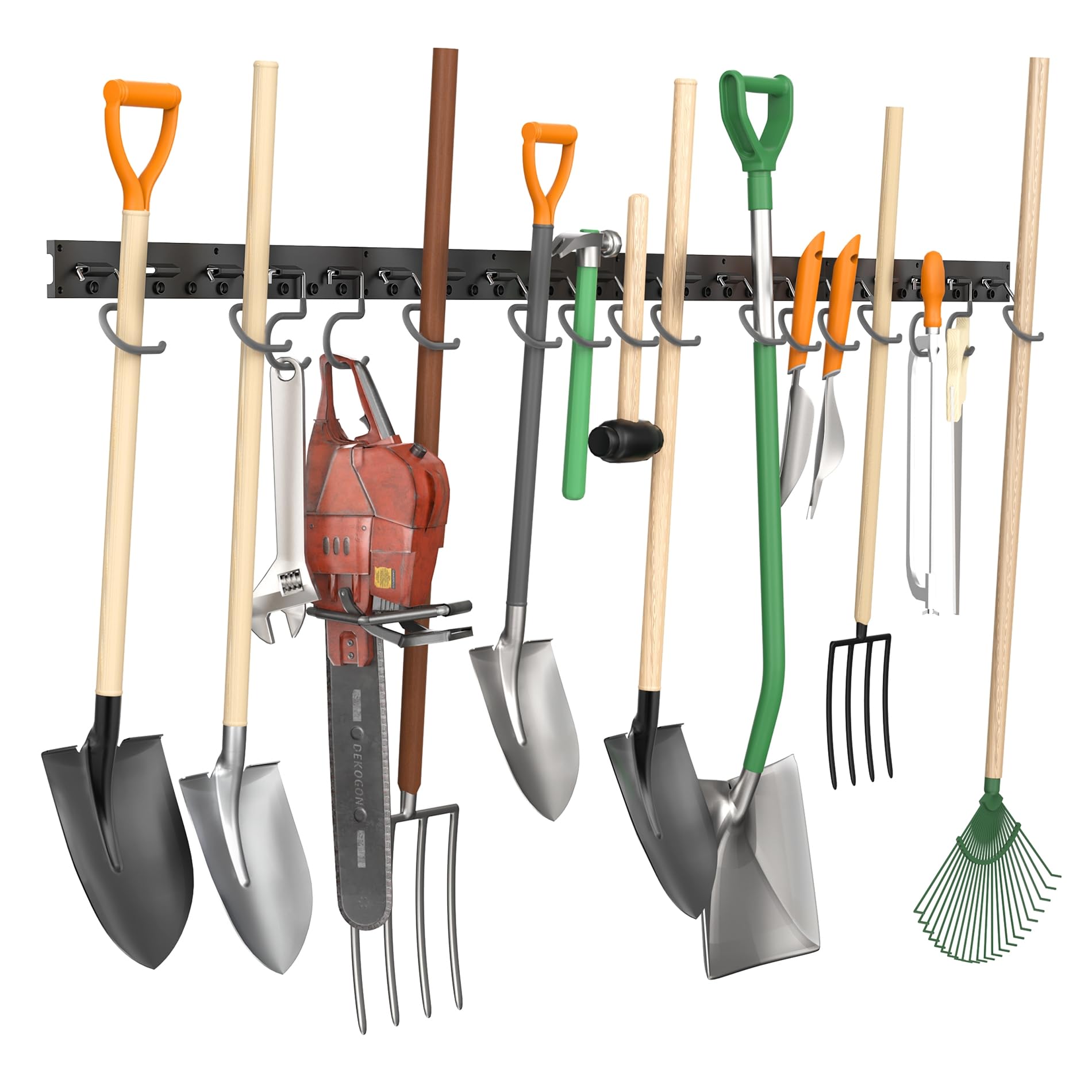 Amazon.com: TORACK Plastic Wall Mounted Mop and Broom Holder