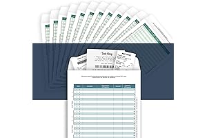 Monthly Receipt Organizer for Business