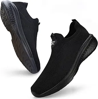 Zapatillas de Deporte Slip On Zapatillas Running Hombre Correr Jogging Caminar Bambas Gimnasio Fitness Atlético Tenis Trabajo Sneakers Ligeros Transpirables Zapatillas Deportivas Hombre