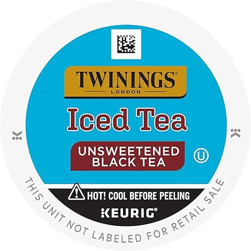 Miniatura 4 de Twinings Tea Black - Té helado sin azúcar caja de 24 unidades paquete de 2 con barras de miel By The Cup