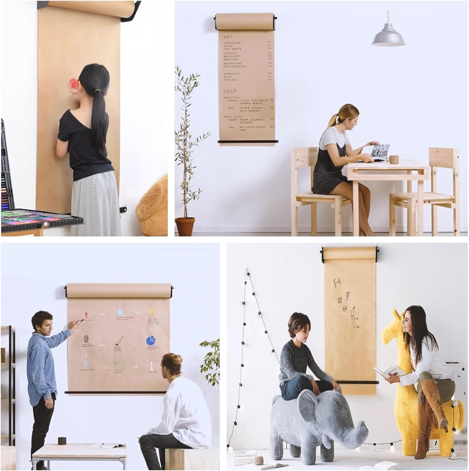 Kitchen Butcher Paper Stand And Cutter