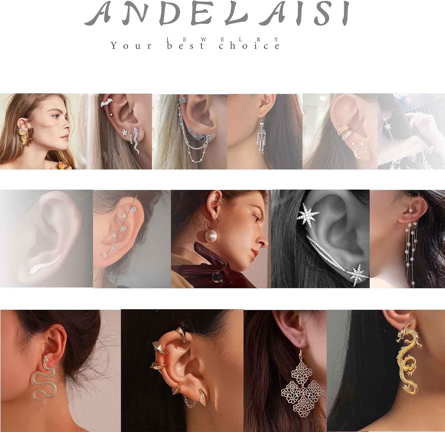 Andelaisi Punk Black Spider Earrings Horror Spider Drop Earrings Vintage Spider Exaggerated Earrings Gothic Spider Dangle Hook Earrings Jewelry for Women - Image 7