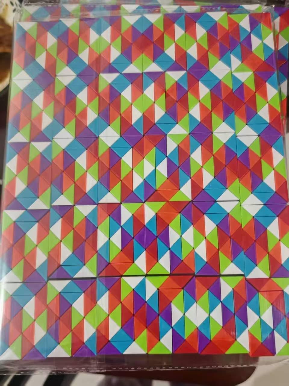 30 Pack Magic Snake Cube Fidget Toys for Kids - 24 Blocks Rainbow Twist Puzzle, Party Favors, Classroom Prizes, Birthday Goodie Bag Fillers, Stress Relief Sensory Toys