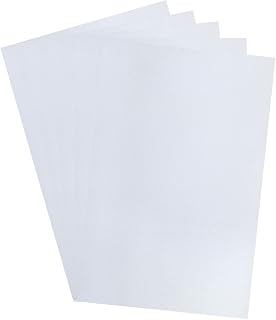 Aoserge 5 Sheets Premium White Fursuit Eyes Mesh - 0.5mm PVC Plastic Eye Mesh for Furry Cosplay, Therian Masks & DIY Crafting Easy to Cut 11.8"x7.87" for Custom Designs