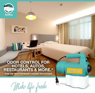 OdoBan Fogmaster Jr. Electric Handheld Fogger and Liquid Air Freshener, 1 Gallon, Spring Fresh Scent