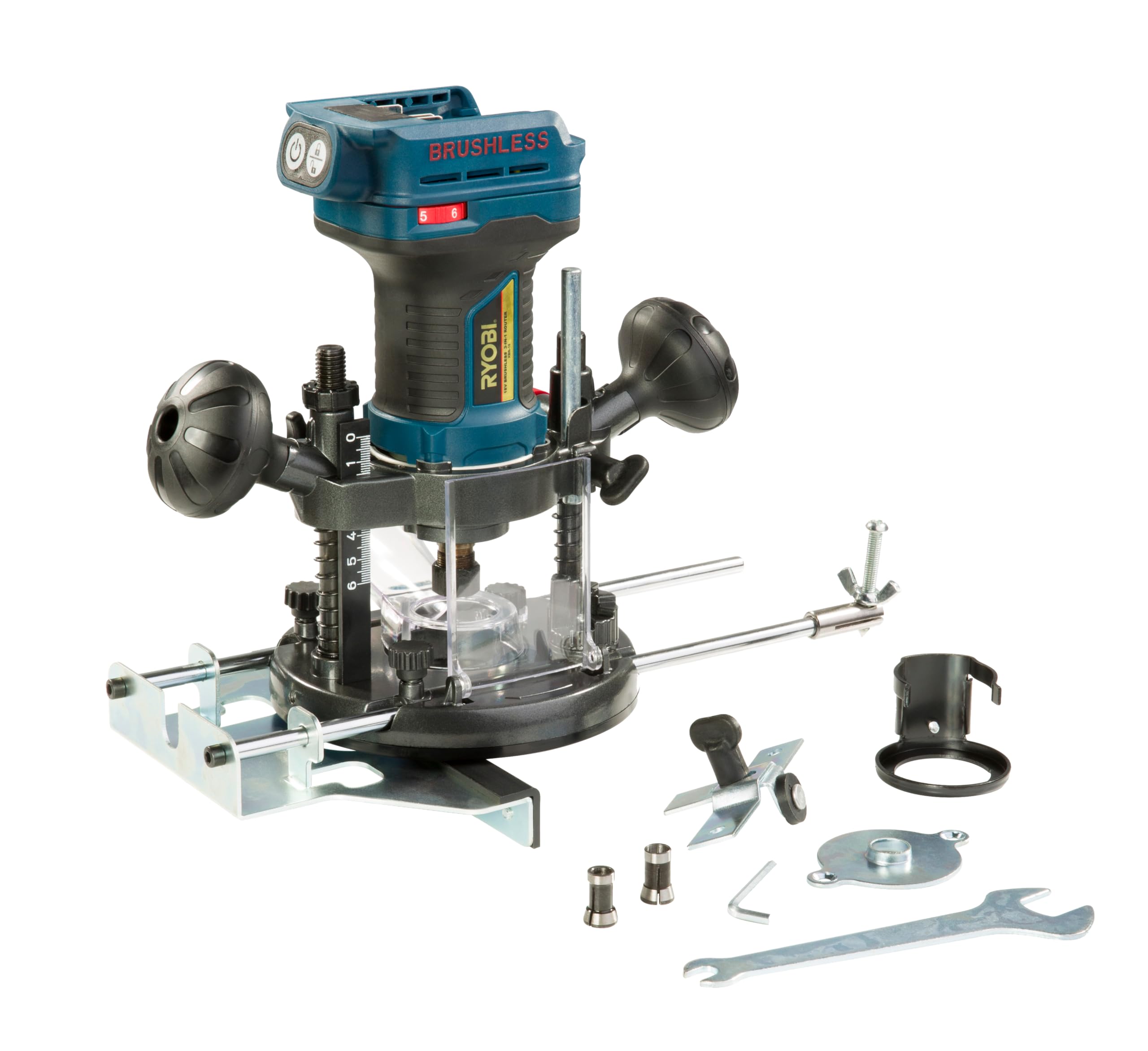 Ryobi 18V Li-Ion Brushless 3-In-1 Router : Amazon.co.za: DIY & Tools