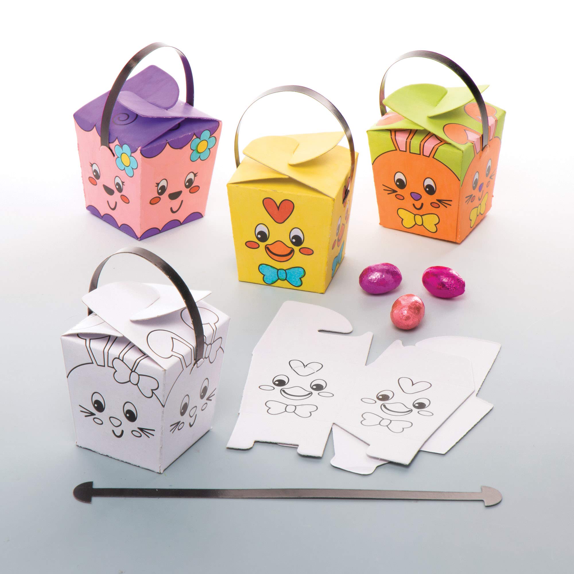 Baker Ross Sagome Mano In Carta 56 Pezzi - 8 Toni Pelle - Lavoretti Creativi Per Bambini - 3