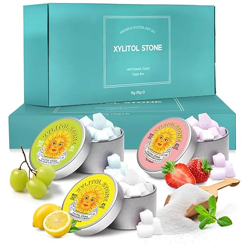 Xylitol Stone Dulces sin azúcar sin culpa mentas 100 finlandesas de xilitol para la salud dental dulces para diabéticos mentas saludables sabrosos disponible en Yaxa Guatemala