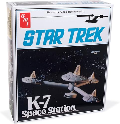 AMT Star Trek K-7 Space Station 17600 Kit de modelo a escala