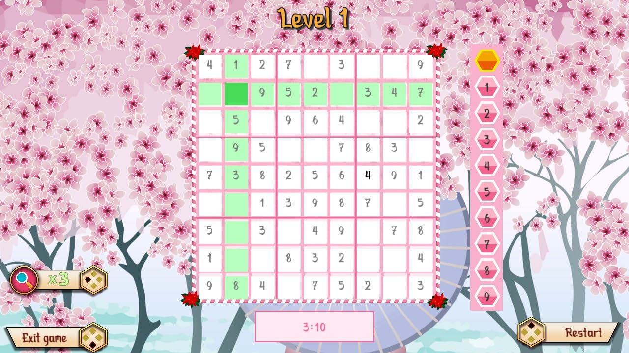 Sudoku - binär - suguru (Code-in-a-box) - Nintendo Switch