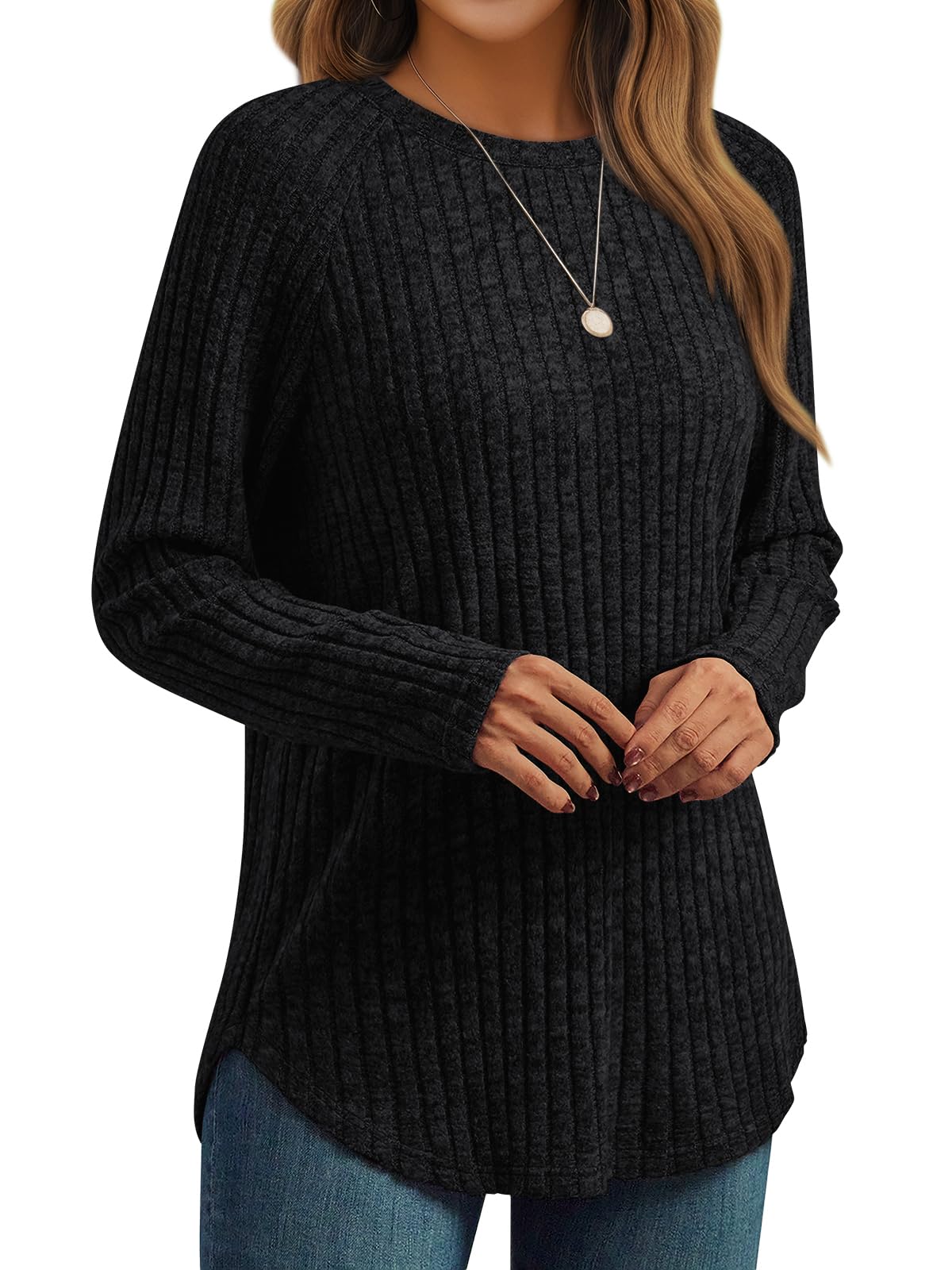 AUTOMET Womens Long Sleeve Shirts Fall Fashion Tops Blouses Dressy Sweaters Tunic Winter Clothes Casual Outfits