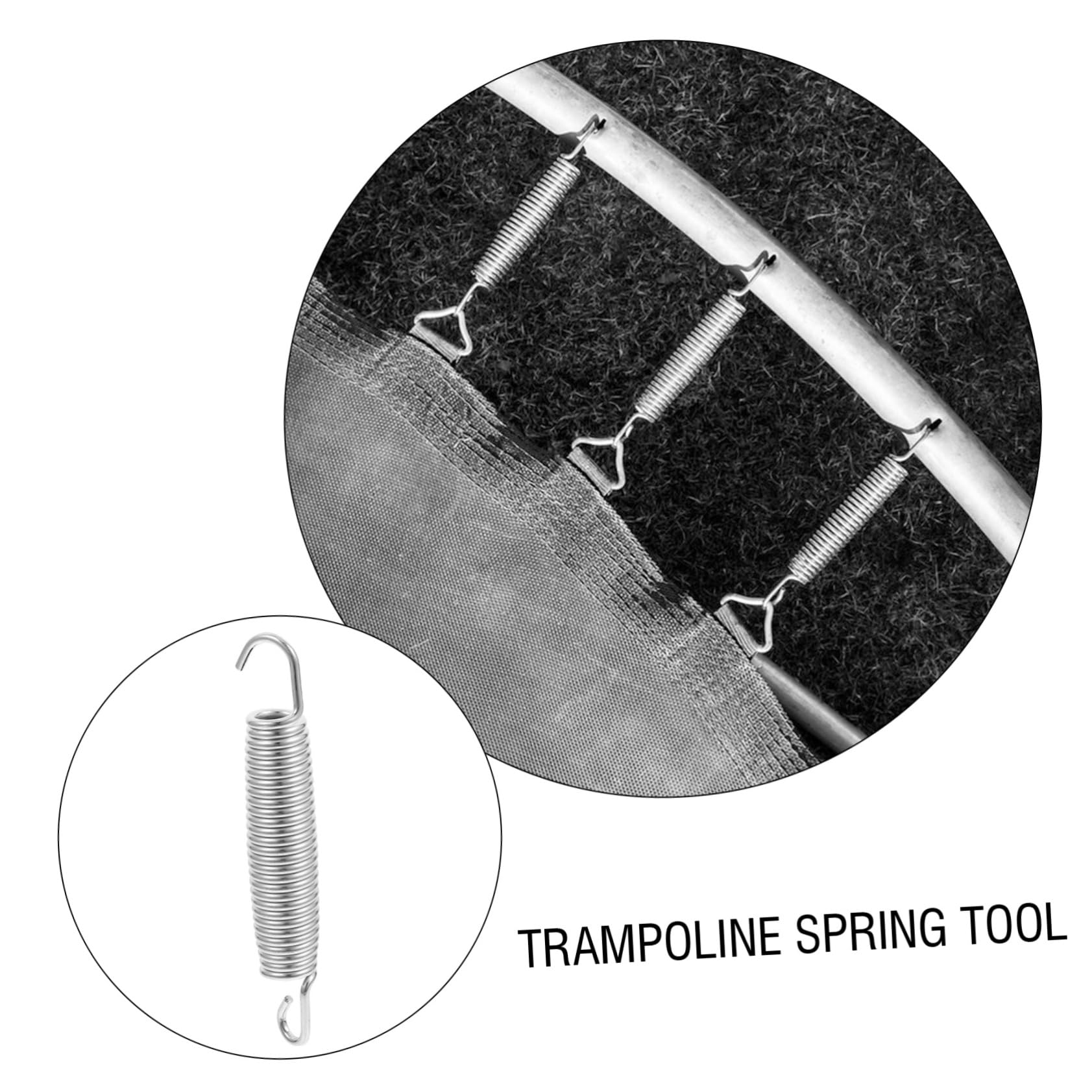 20stücke Starke Trampolinfedern Universelle Ersatzteile Für Outdoor-Trampoline Langlebige Spannfedern Für Sicheren Sprung Und Einfache Montage Lang