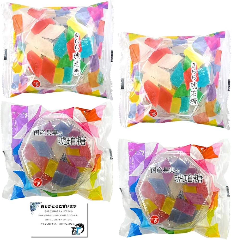 琥珀糖ページ Caumeri ほしくず琥珀糖 18点/詳細